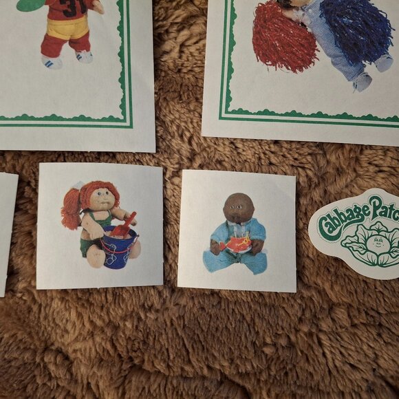 20x Vintage RARE Cabbage Patch Kids Stickers – NEVER USED - Picture 12 of 14